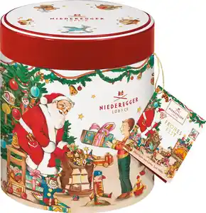 Niederegger Weihnachtsdose mit Klassikern, 250 g