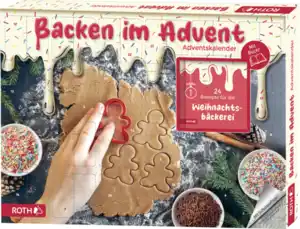 Backen im Advent Adventskalender 2024, 250 g