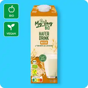 MYVAY Bio-Haferdrink, Natur