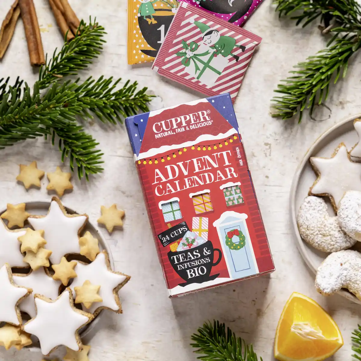 Bild 4 von Cupper Bio Tee Adventskalender 2024, 47 g