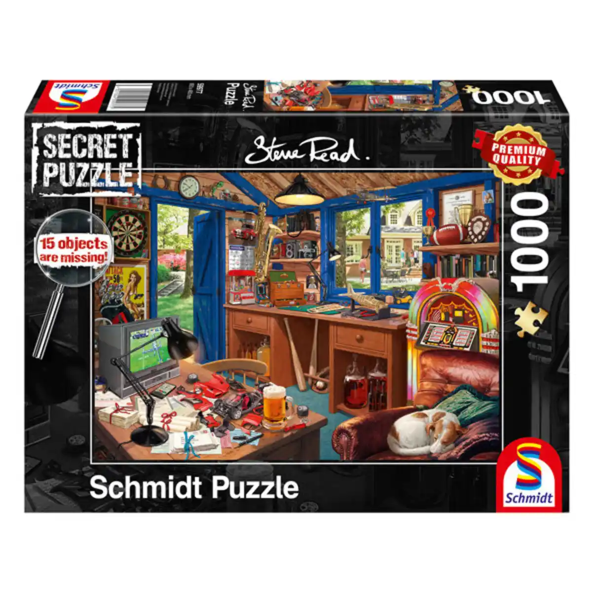 Bild 1 von Secret Puzzles 1000 Teile, Vaters Werkstatt