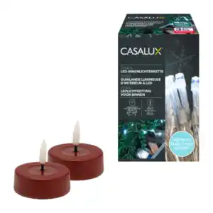 CASALUX LED-Innenlichterkette / Teelichte