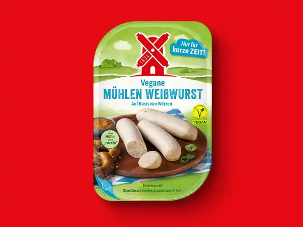 Bild 1 von Rügenwalder Mühle Vegane Mühlen Weißwurst,  200 g