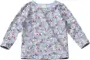 Bild 1 von ALANA Langarmshirt Pro Climate mit Blumen-Muster, blau, Gr. 116