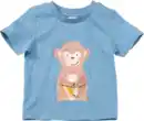 Bild 1 von ALANA T-Shirt mit 3D-Affen-Applikation, blau, Gr. 98