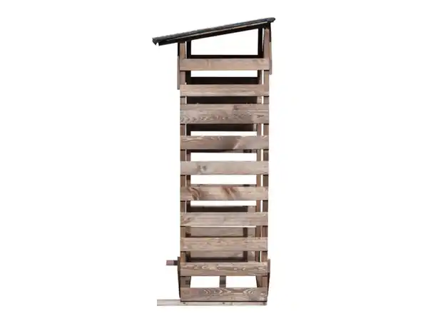 Bild 4 von dobar Kaminholzregal »Ligno« mit Bitumendach, L 133 x B 77 x H 169 cm