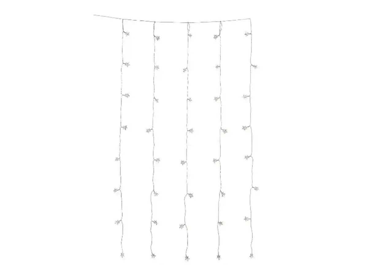 Bild 2 von LIVARNO home LED-Lichtervorhang, mit 6-Stunden-Timer,  160 cm