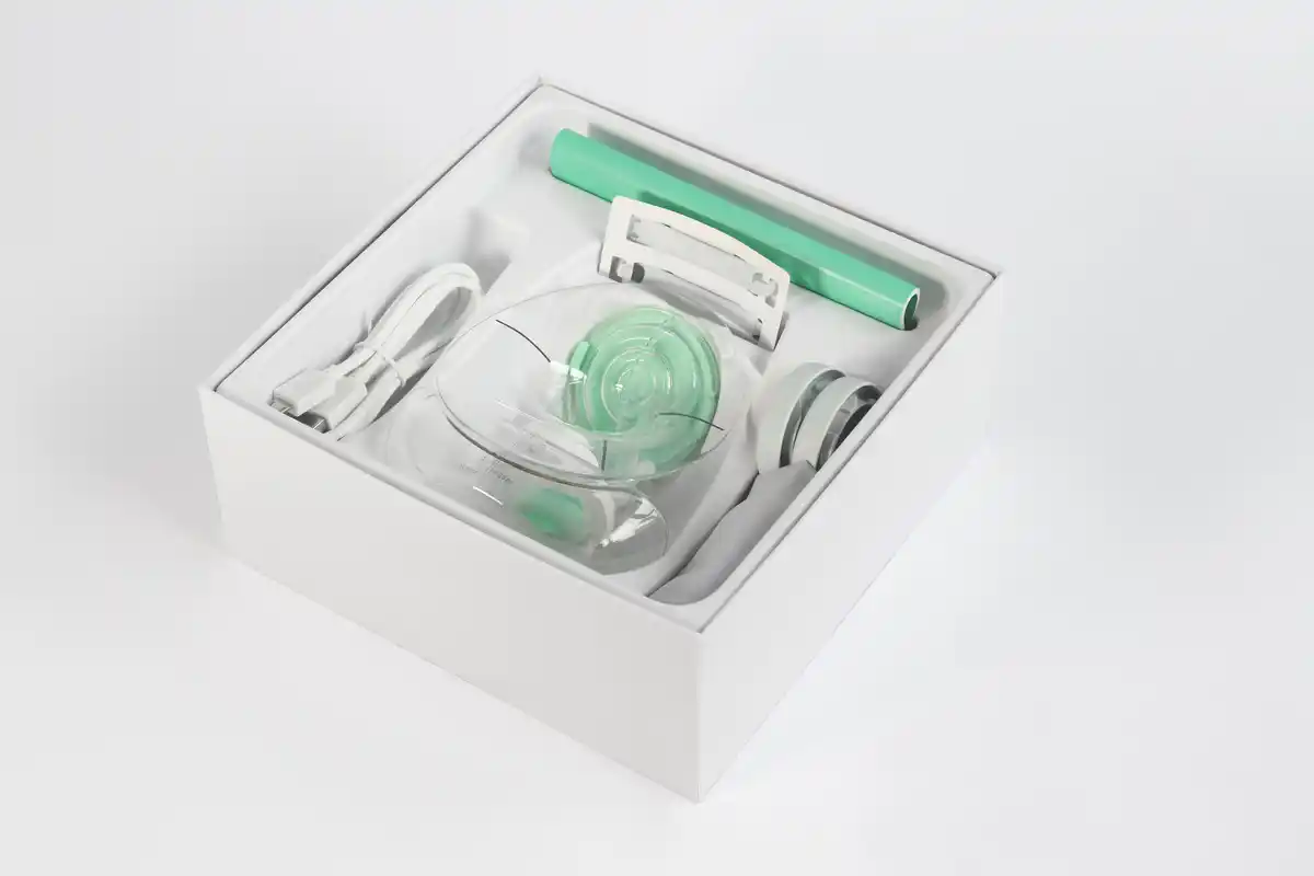 Bild 1 von elvie elektrische Milchpumpe Single