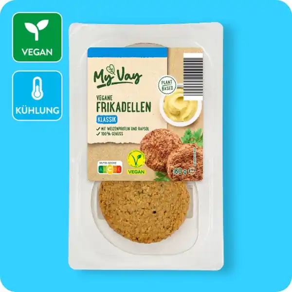 Bild 1 von MYVAY Vegane Frikadellen, versch. Sorten