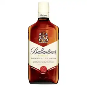 Ballantines Finest Scotch, Jim Beam Bourbon Whiskey oder Southern Comfort