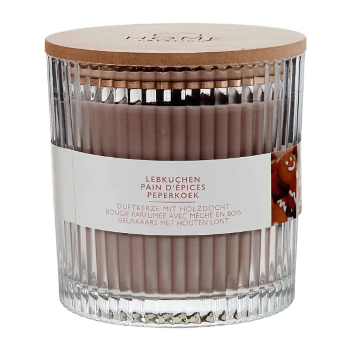 Bild 2 von HOME CREATION Holzdocht-Duftkerze