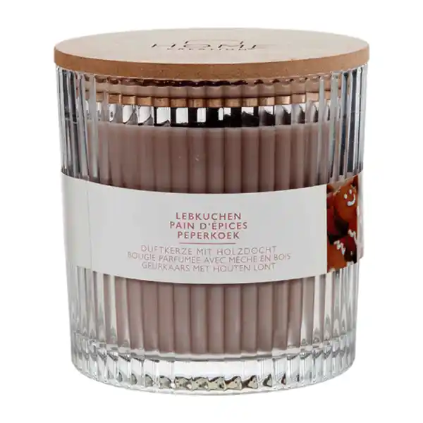 Bild 2 von HOME CREATION Holzdocht-Duftkerze