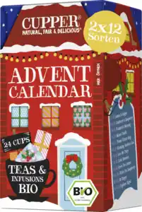 Cupper Bio Tee Adventskalender 2024, 47 g