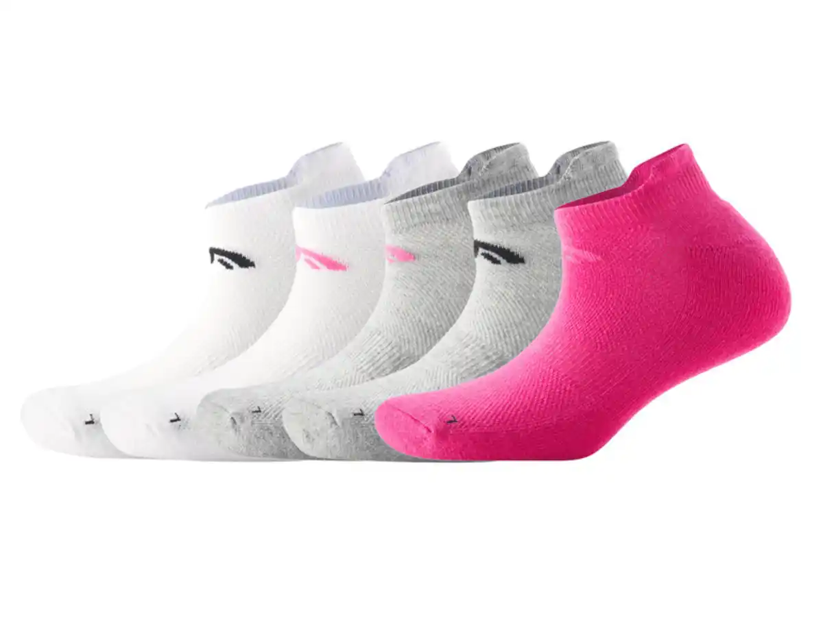 Bild 2 von CRIVIT Damen Sport-Sneakersocken, 5 Paar, mit Bio-Baumwolle