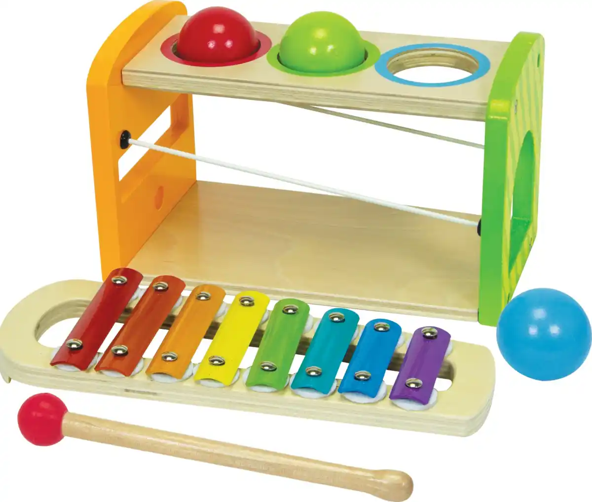 Bild 3 von Eichhorn Color Xylophon Klopfbank