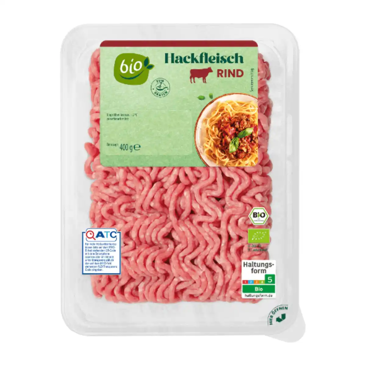 Bild 2 von GUT BIO Bio-Rinderhackfleisch 400g