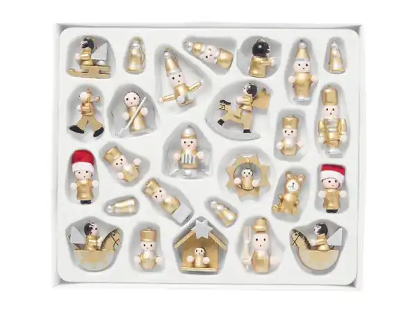 Bild 3 von LIVARNO home Christbaumschmuck, aus Holz, 26-teilig