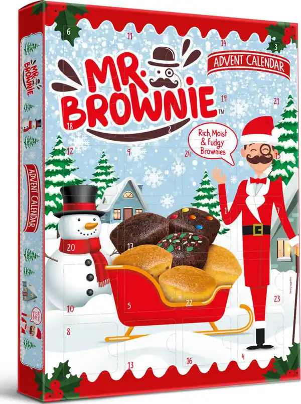 Bild 1 von Mr. Brownie Adventskalender 2024, 600 g