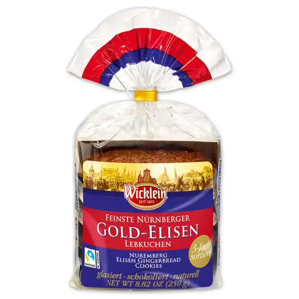 Bild 1 von Wicklein Gold-Elisen Lebkuchen