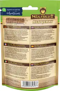 Wolfsblut Hundesnack Meat Jerky Dark Forest, 80 g