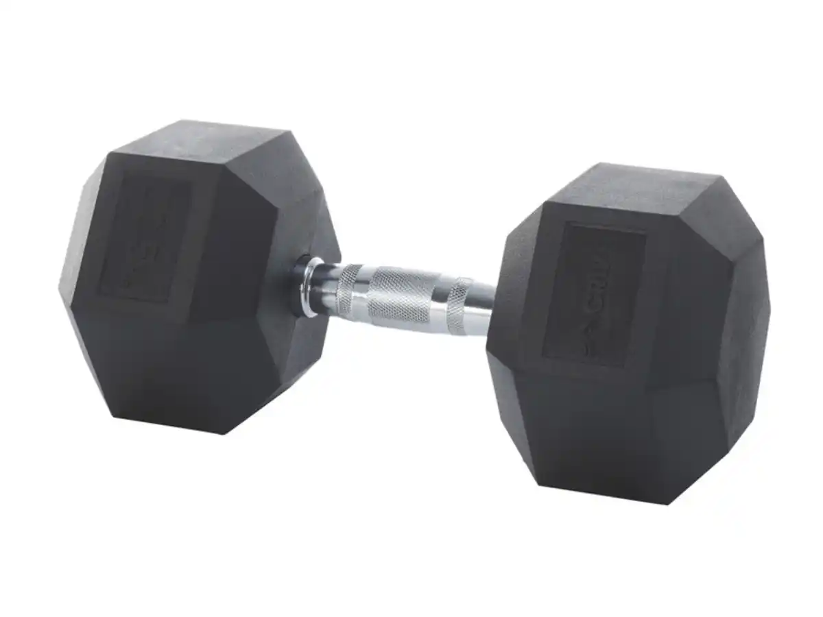 Bild 2 von CRIVIT Hexagonhantel, 22,5 kg, mit gusseisernem Kern