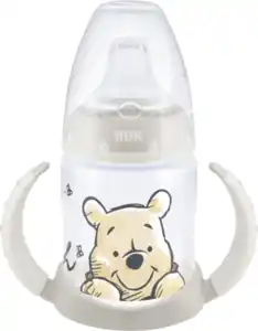 NUK Disney Winnie Puuh First Choice Trinklernflasche mit Temperature Control, 150ml