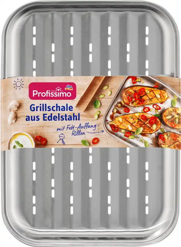 Bild 1 von Profissimo Grillschale aus Edelstahl