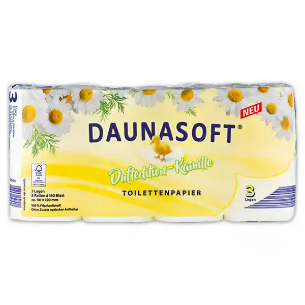 Bild 1 von Daunasoft Toilettenpapier