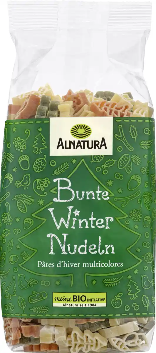 Bild 1 von Alnatura Bunte Winternudeln, 250 g