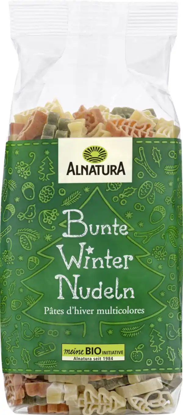 Bild 1 von Alnatura Bunte Winternudeln, 250 g