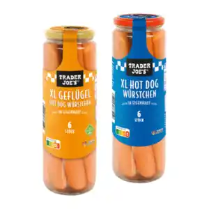 TRADER JOE’S Hot-Dog-Würstchen XL 665g