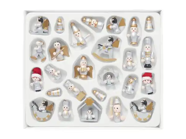 Bild 4 von LIVARNO home Christbaumschmuck, aus Holz, 26-teilig