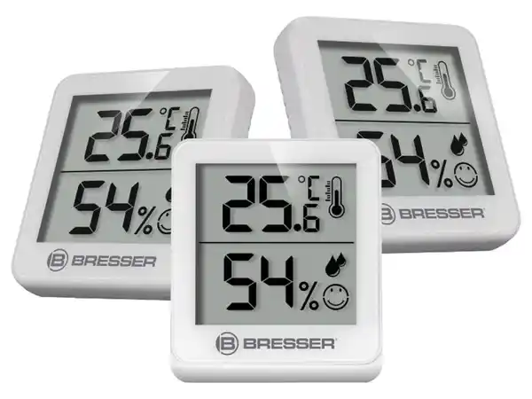 Bild 1 von BRESSER Thermo-Hygrometer 3er Set