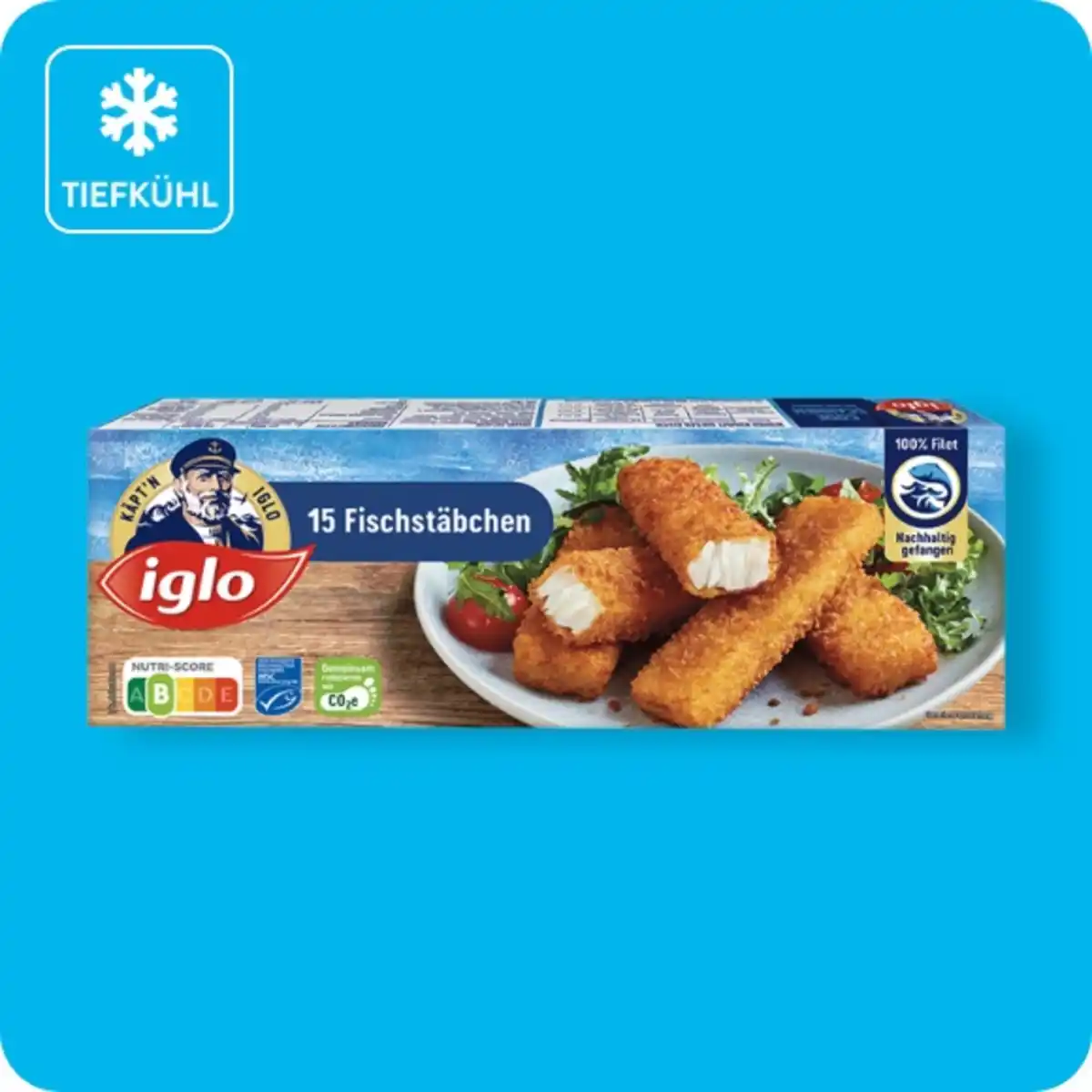 Bild 1 von IGLO Fischstäbchen