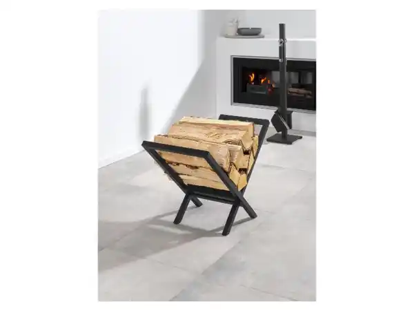 Bild 3 von LIVARNO home Kaminholzregal, aus pulverbeschichtetem Stahl