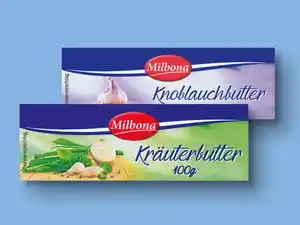 Milbona Kräuter-/Knoblauchbutter,  100 g