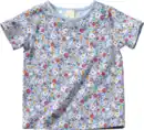 Bild 1 von ALANA T-Shirt Pro Climate mit Blumen-Muster, blau, Gr. 98