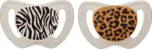 Babydream Beruhigungssauger Der Anatomische Zebra & Leopard 3-18 Monate