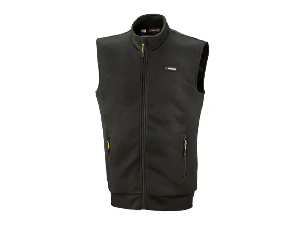 Bild 4 von PARKSIDE® Herren Strickfleece-Weste, wärmendes Steppfutter