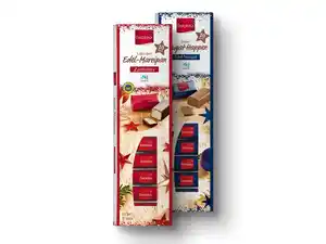 Favorina Lübecker Edel-Marzipan/Feine Nougat Happen,  125 g