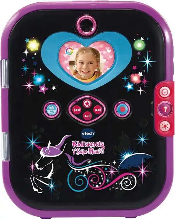 Bild 1 von Vtech® Elektronisches Tagebuch Kiditronics, KidiSecrets Selfie Music 2.0, black