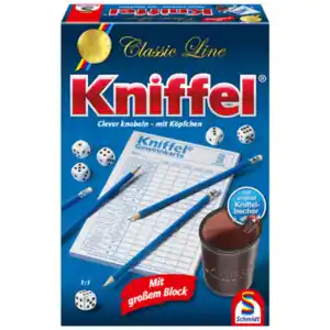 Classic Line, Kniffel®, mit großem Spielblock