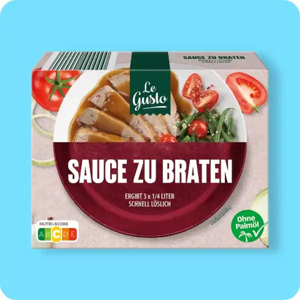 Bild 1 von 2x LE GUSTO Sauce zum Braten