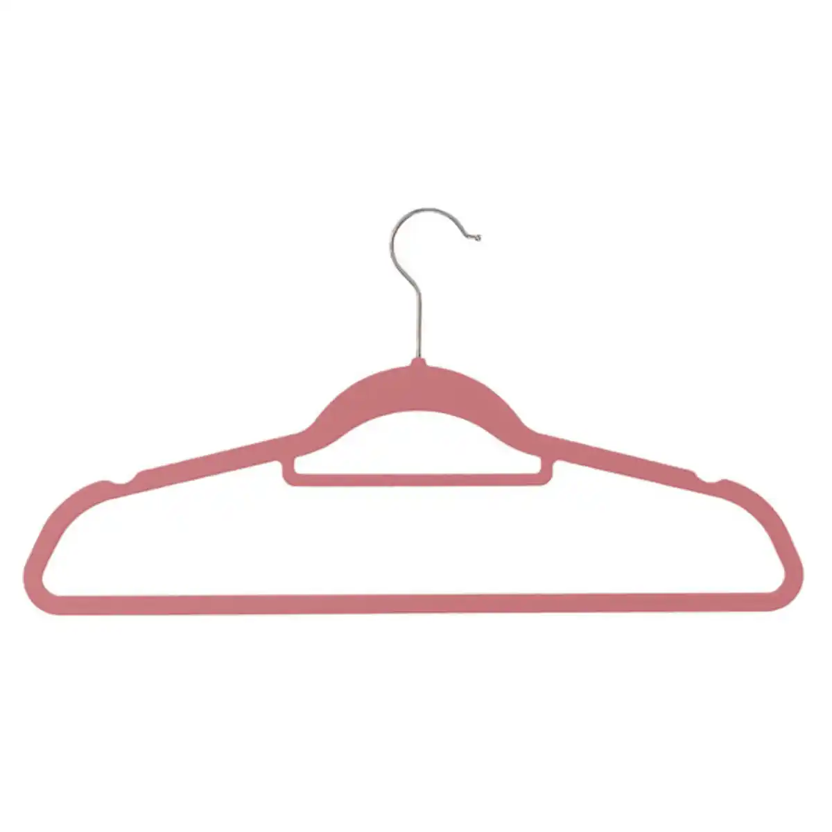 Bild 1 von Beflockte Kleiderbügel, 20 Stück, pink