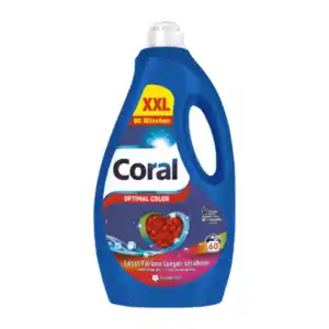 CORAL Flüssigwaschmittel XXL 3L