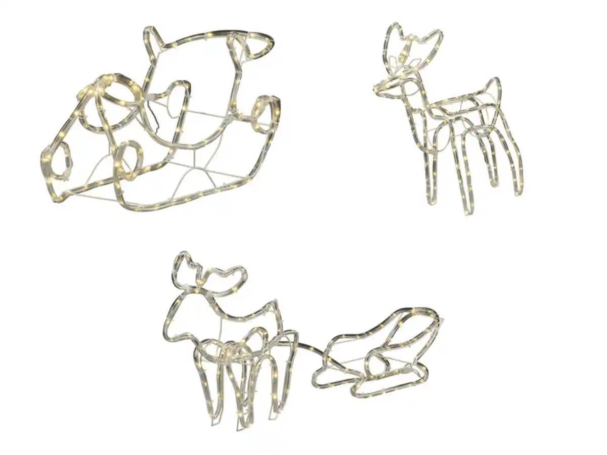 Bild 1 von LIVARNO home 3D-Lichterschlauchfigur, B 25 x H 33 x T 60 cm