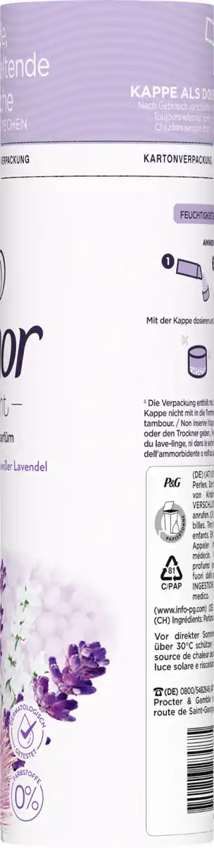 Bild 2 von Lenor Wäscheparfüm Light Lavendel Seidenbaumblüte, 300 g