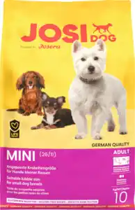 JosiDog Trockenfutter Hund Mini für kleine Rassen mit Mais & Geflügel