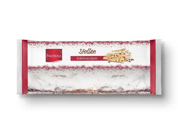 Bild 1 von Favorina Stollen Edelmarzipan,  1 kg