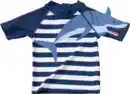 Bild 1 von PUSBLU UV Shirt mit Hai-Applikation, blau, Gr. 86/92